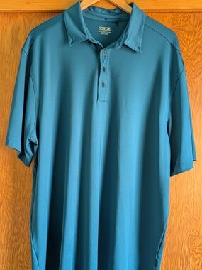OGIO Men's Teal Performance Polo Shirt